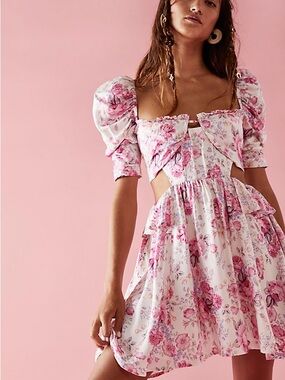 For Love And Lemons Lucia Mini Dress